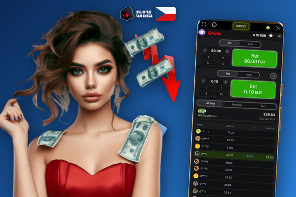 Nastavení auto-cashout na 1,5x v Aviator demo režimu Slotsvader Kasino
