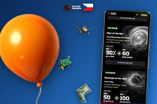 Infografika podmínek wageringu ve Slotsvader Kasino pro sloty, ruletu a blackjack
